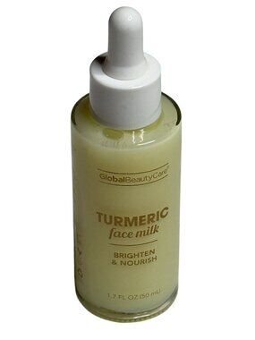 Global Beauty Care Turmeric Face Milk Brighten Nourish Serum
